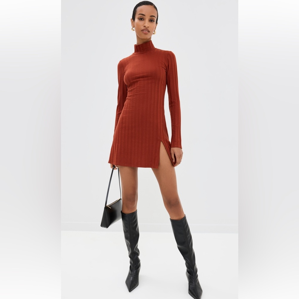 Reformation Libra Dress in Oxide Size XS